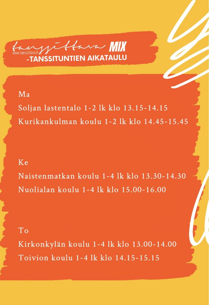 tanssittava mix